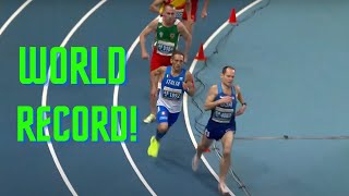 800m World Record  M55 800m Masters World Indoor Championships Toruń 2023 [upl. by Eidnahs858]