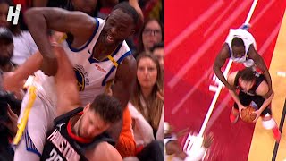 Draymond Green GRABS Sengun amp pulls him to the FLOOR 👀 [upl. by Sidonia675]