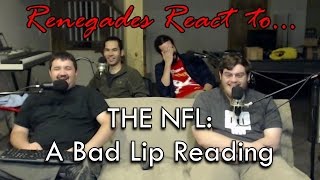 Renegades React to THE NFL A Bad Lip Reading [upl. by Eimilb]