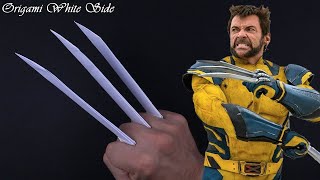 How to make Wolverine Claws out of paper [upl. by Attennaj]