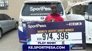 2024 SPORTPESA MIDWEEK JACKPOT WINNERS🥇 [upl. by Nivert352]