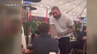 Post Malone goes viral for his kindness when meeting fan with Autism on his birthday [upl. by Sinne]