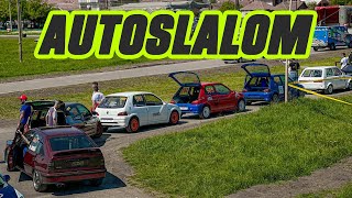 MOJA PRVA TRKA  AUTOSLALOM ZAJEČAR [upl. by Haggar102]