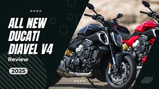 All New Ducati Diavel V4 2025 Review [upl. by Odnalor]