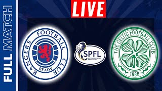 Rangers vs Celtic live  Scottish Premiership 202324  Full Match [upl. by Tumer469]