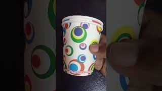 Water Paper Cup Chocolate🥳🤩🤯 easy nougat for holidays and Christmas🎄shorts​food​indianstreetfood [upl. by Hnao]