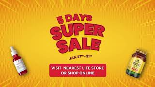 5 Day Super Sale [upl. by Harutek16]