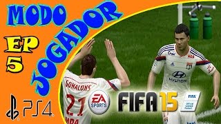 FIFA 15 MODO JOGADOR  EP5 MORAL AUMENTANDO [upl. by Ynnahc986]