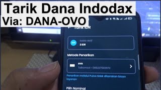 Tarik Dana Di Indodax Via Wallet Dana OVO [upl. by Conard]