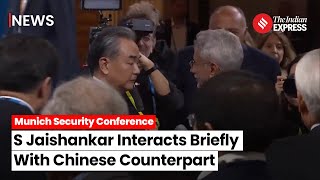 S Jaishankar Engages With Chinese US Counterparts At Munich Security Conference 2024 [upl. by Ecela462]