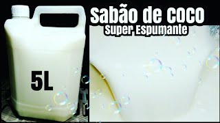 🔥SABAO de COCO SUPER Espumante 💦 ElisangelaEvaristo [upl. by Siurad]