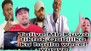 DRTaliye Mb Somalida Qabiilka ka hadasha Waa wecelo Fanaaninta Somaliyeed Fanka haka fadhiistaan [upl. by Leanor448]