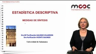 Estadística Descriptiva Medidas de Síntesis I Módulo 2 [upl. by Enyrhtac]