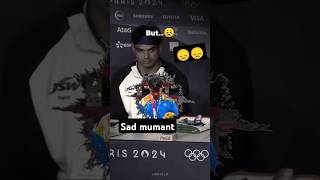 Neeraj Chopra very sad but silver medal gain😞😞😞😞cricket athletics viralvideo song [upl. by Annai169]