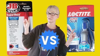 Will This Glue Change Your Life  Loctite Super Glue Gel vs JB Weld Super Weld [upl. by Doowle]