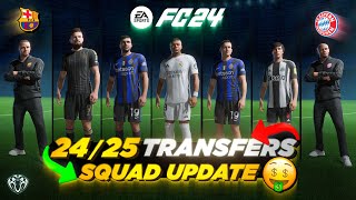 2425 Transfers Squad Update For FC 24 New Managers  Players  Transfers  Promoted Teams [upl. by Bowe]