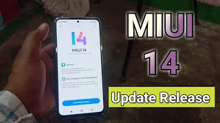 POCO X5 5G Release MIUI 14020 Update  Poco X5 5G update [upl. by Agate899]