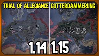 114 AAT vs 115 Götterdämmerung HOI4 AI Timelapse [upl. by Attiuqehs]