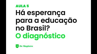 HÁ ESPERANÇA PARA A EDUCAÇÃO NO BRASIL  O DIAGNÓSTICO [upl. by Reniti120]