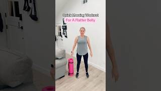 Quick morning workout for a flatter belly workouttips athomeworkout flatbelly [upl. by Behrens19]