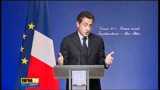 Sarkozy verwechselt Elsass mit Deutschland [upl. by Eceerehs]