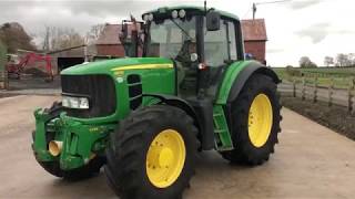 2011 john deere 6830 premium tractor 50kph [upl. by Ysied]