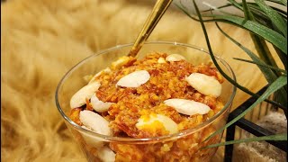 Gajar ka halwa recipe  carrot dessert recipe  gajar ka halwa banane ka tarika [upl. by Enilegna]