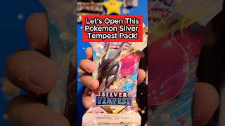 Lets Open This Pokémon Silver Tempest Pack pokémon silvertempest shorts [upl. by Ashraf]