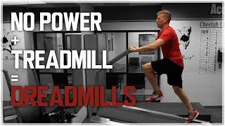 DREADMILLS  Manual Treadmill Hiit Sprints  Conditioning amp Speed Training [upl. by Valora]