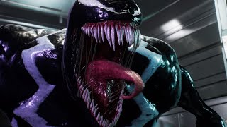 Venom Transforms And Escapes Oscorp Tower  SpiderMan PS5 [upl. by Bartram50]