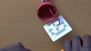 HOW TO INSTALL SINGLE SWITCH LIGHT UKO WAKWESTALA ITARA RIMWE [upl. by Beckman]