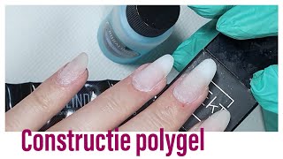 CONSTRUCTIE RAPIDA CU POLYGEL TIPS CLIPS [upl. by Nedap]