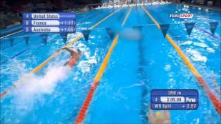 Championnats du Monde de natation 2013  Médaille dOr pour la France sur le relais 4x100m 4 nages [upl. by Adnema315]