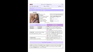 myspace themed carrd tutorial for nonpro [upl. by Yeslek924]