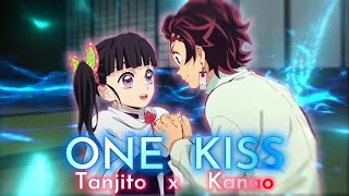 Tanjiro x Kanao  ONE KISS  AVU Editor EditAMV [upl. by Entwistle]