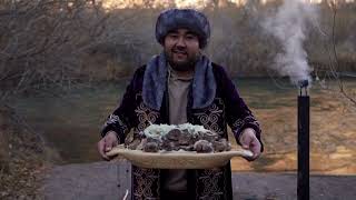 Ет Бешбармак Мясо по казахски на природе food cooking nature oybaysirkinay comfortfood [upl. by Manvil]