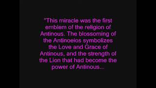 Antinous 101 The Rosy Lotus [upl. by Shuma]