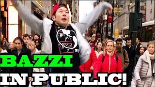 Bazzi  quotMinequot  SINGING IN PUBLIC [upl. by Schaab]