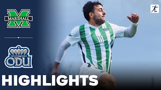 Marshall vs Old Dominion  NCAA College Soccer  Highlights  November 10 2024 [upl. by Nikoletta]