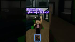 como pedir permiso para salir robloxshorts viral fypシ brookhaven humor roblox random [upl. by Gusty]