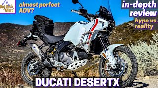 2022 Ducati DesertX  Real World Review should you buy one [upl. by Orbadiah]