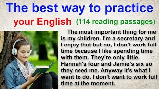 Reading Practice Improve your pronunciation in English [upl. by Ntsud]