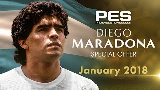 PES 2018  Diego Maradona Trailer [upl. by Idyak]