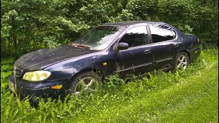 Starting Nissan Maxima QX V6 After 3 Years  Test Drive [upl. by Nyrrek]