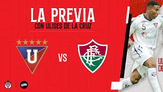 LA PREVIA RECOPA LIGA VS FLUMINENSE ULISES DE LA CRUZ SU HISTORIA Y ANÉCDOTAS EN SU TERCER TIEMPO [upl. by Airdnahc293]