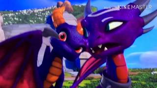 Spyro x Cynder Skylanders Academy 💜💜 [upl. by Nnateragram]