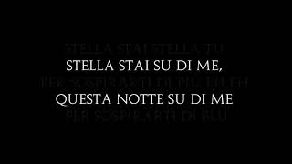 Umberto Tozzi  Stella Stai con Testo  Lyrics [upl. by Rolando]