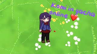 How to make Komi in Gacha Online ❤️ [upl. by Loredo]