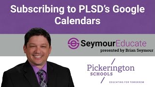 Subscribing to PLSD Calendars [upl. by Meijer116]