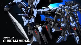 ASWGXX Gundam Vidar  IRONBLOODED ORPHANS [upl. by Phene]